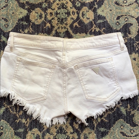 White denim shorts - Picture 5 of 5